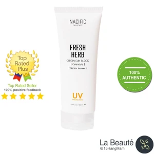 NACIFIC Fresh Herb Origin Sun Block Calendula SPF 50 /PA - Kem Chống Nắng Làm Dịu Da Chiết Xuất Hoa Cúc 50ml