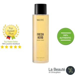NACIFIC Fresh Herb Origin Toner - Nước Cân Bằng Dưỡng Sáng Làm Dịu Da 150ml