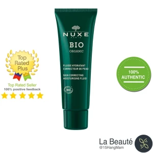 Nuxe Bio Organic Fluide Hydratant - Kem Dưỡng Ẩm Hữu Cơ Phục Hồi Da 50ml