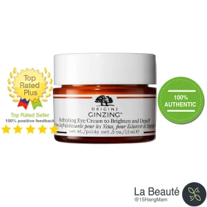 Origins Ginzing Refreshing Eye Cream - Kem Mắt Mờ Thâm, Chống Lão Hóa 15ml