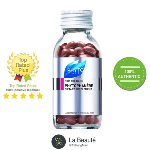 Phyto Phytophanère - Viên Uống Kích Thích Mọc Tóc, Móng Của Pháp 120 viên