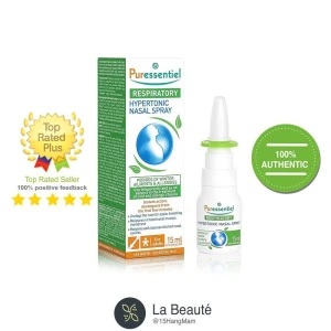 Puressentiel Respiratory Hypertonic Nasal Spray 15ml - Dung dịch xịt mũi