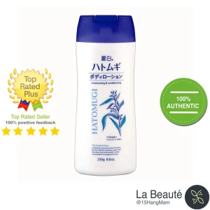 Reihaku Hatomugi Body Lotion - Kem Dưỡng Thể Toàn Thân Cấp Ẩm, Dịu Da 250g