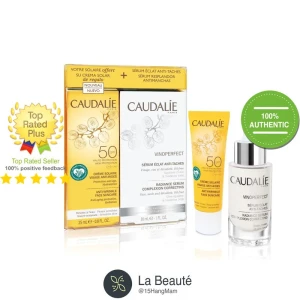 Set Caudalie Vinoperfect Serum Anti Taches Offert Free Suncare