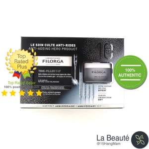 Set Filorga Time-Filler 5XP 50ml Time Filler Eyes 15ml - Bộ Quà Tặng Chống Lão Hóa Chuyên Sâu