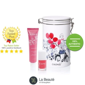 Set Kem Dưỡng Cấp Nước Caudalie Cho Da Nhạy Cảm Tặng Sơn Móng Tay