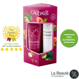 Set Kem Tay Và Son Dưỡng Caudalie Màu Tím
