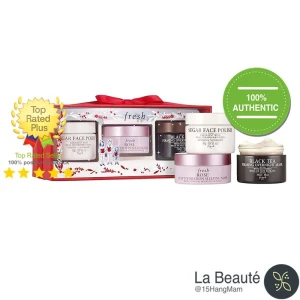 Set Quà Tặng Giáng Sinh Fresh 3 Món: Tẩy Da Chết - Mặt Nạ Ngủ 30ml