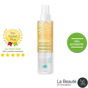 SVR Eau Solaire Sun Secure SPF50 - Xịt Chống Nắng Toàn Thân Dạng Dầu Nước Chống Trôi 200ml