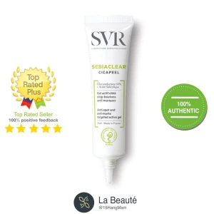 SVR Sebiaclear Cicapeel Gel Dưỡng Trị Mụn Cho Làn Da Dễ Nổi Mụn 15ml