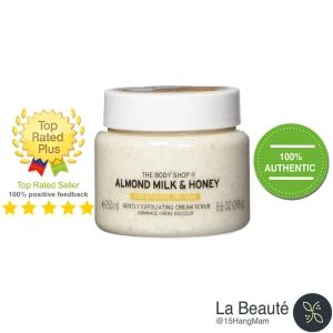 The Body Shop Almond Milk & Honey Gently Body Scrub