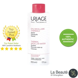Uriage Eau Micellaire Thermale - Nước Tẩy Trang Cho Da Nhạy Cảm Dễ Bị Kích Ứng 500ml