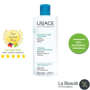 Uriage Thermal Micellar Water Normal Skin - Nước Tẩy Trang Cho Da Thường Và Da Khô 500ml