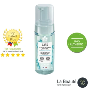 Yves Rocher La Mousse Oxygenating Algae Pure - Sữa Rửa Mặt Tạo Bọt Cung Cấp Oxy 150ml