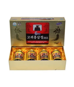 Cao Hồng Sâm 365 Hàn Quốc hộp 4 lọ * 240g (6 years Korean red ginseng extract 365)