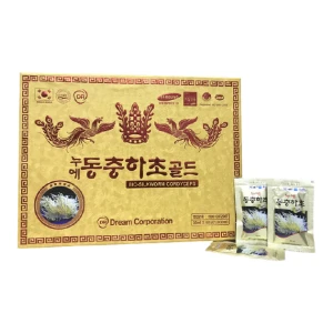 NƯỚC ĐÔNG TRÙNG HẠ THẢO DREAM CORPORATION HỘP GỖ VÀNG