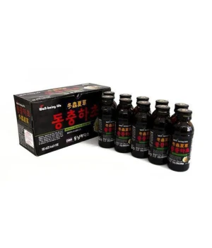 Nước Đông Trùng Hạ Thảo Hàn Quốc Well Being Life hộp 10 chai x 100ml