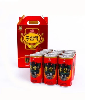 Nước Hồng Sâm Hàn Quốc Cowell Korean Red Ginseng Drink 12 lon x 175ml