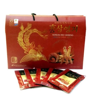 Nước Hồng Sâm Linh Chi POCHEON Hàn Quốc hộp 30 gói