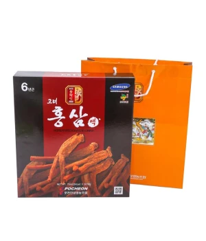 Nước Hồng Sâm POCHEON Hàn Quốc hộp 30 gói * 70ml (Korean Red Ginseng Drink)