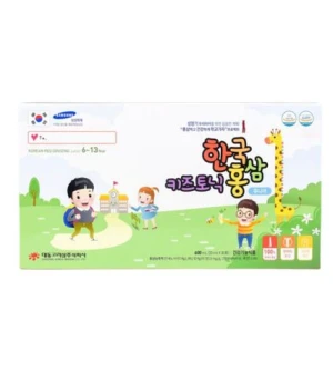 Nước Hồng Sâm trẻ em Daedong Hàn Quốc cho bé từ 6-13 tuổi hộp 30 gói * 20ml