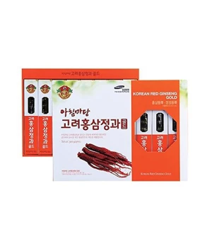 Sâm củ tẩm Mật Ong Achimmadang Hàn Quốc hộp 8 củ