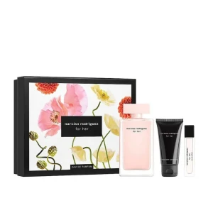 Set Narciso Rodriguez For Her EDP 3pcs