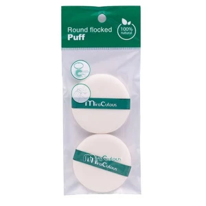 Bông Phấn Ướt Mira culous Tròn 2 Miếng (Quai Xanh) - Giá cực rẻ!