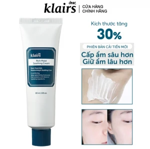 Kem Dưỡng Ẩm Sâu Klairs Rich Moist Soothing Cream 80ml - Giá cực rẻ!