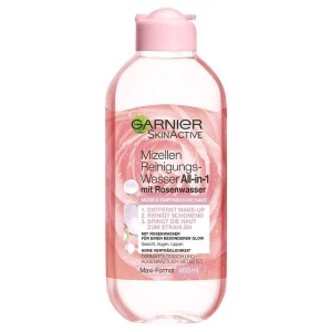 Nước Tẩy Trang Garnier Skinactive Solution Micellaire Tout En 1 à l'Eau de Rose 400ml