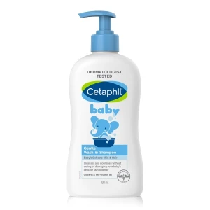 Tắm gội dành cho bé Cetaphil Baby Wash & Shampoo 400ml - Giá cực rẻ!
