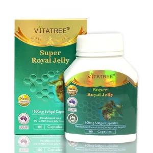 Viên uống sữa ong chúa vitatree super royal jelly 1600mg - Giá cực rẻ!