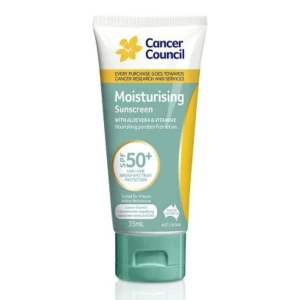 Kem chống nắng Cancer Council Moisturising SPF50 /PA 35ml (Dòng dưỡng ẩm)