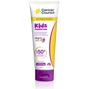 Kem chống nắng trẻ em Cancer Council Kids SPF 50 /PA 110ml (Dòng trẻ em)