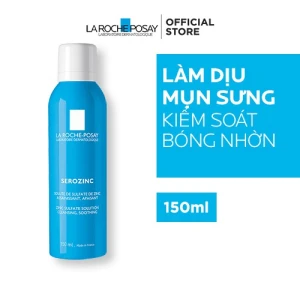 Nước khoáng giúp làm sạch và dịu da La Roche-Posay Serozinc 150ml