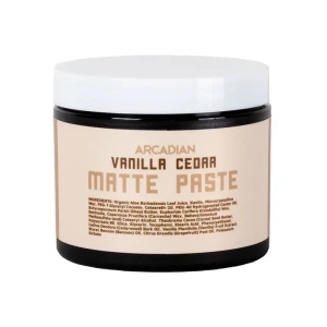 Arcadian Vanilla Cedar Matte Paste