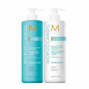 Bộ Dầu Gội & Xả Siêu Mượt Moroccanoil Hydrating 500ml