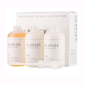 Bộ sản phẩm phục hồi tóc Olaplex No.1 và Olaplex No.2