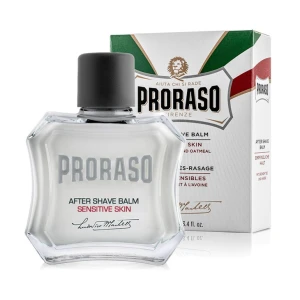 Dưỡng Da Sau Cạo Proraso After Shave Balm Sensitive Green Tea (White)