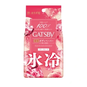 Khăn ướt khử mùi cơ thể Gatsby Freeze Peach