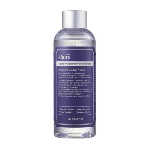 Nước hoa hồng Dear Klairs Supple Preparation Unscented Toner 180ml