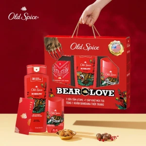 Set Sữa Tắm Và Lăn Khử Mùi Old Spice Bearglove