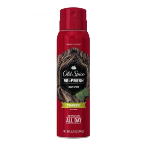 Xịt Khử Mùi Old Spice Timber Refresh Body Spray