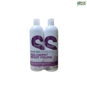 Cặp Gội Xả Tigi S-Factor Red Carpet Ready Volume 750ml 