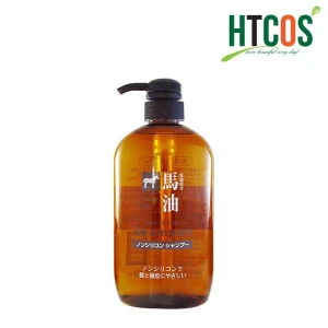 Dầu Gội Mỡ Ngựa Horse Oil Non Silicon Shampoo 600ml Nhật Bản