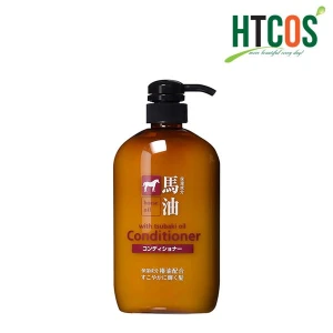 Dầu Xả Mỡ Ngựa Horse Oil With Tsubaki Oil Conditioner 600ml Nhật Bản