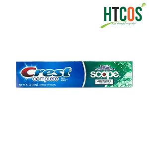 Kem Đánh Răng Crest Complete Extra Whitening Scope 232gr Mỹ