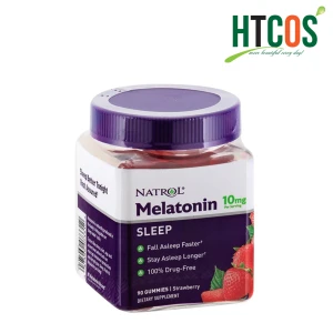 Kẹo Dẻo Ngủ Ngon Natrol Gummies Melatonin 10mg 90 Viên Mỹ