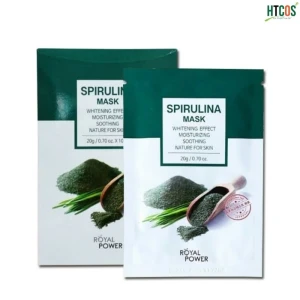 Mặt Nạ Tảo Xoắn Royal Power Spirulina Mask Hàn Quốc