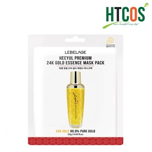Mặt Nạ Tinh Chất Vàng Lebelage Heeyul Premium 24K Gold Essence Mask Pack Hàn Quốc